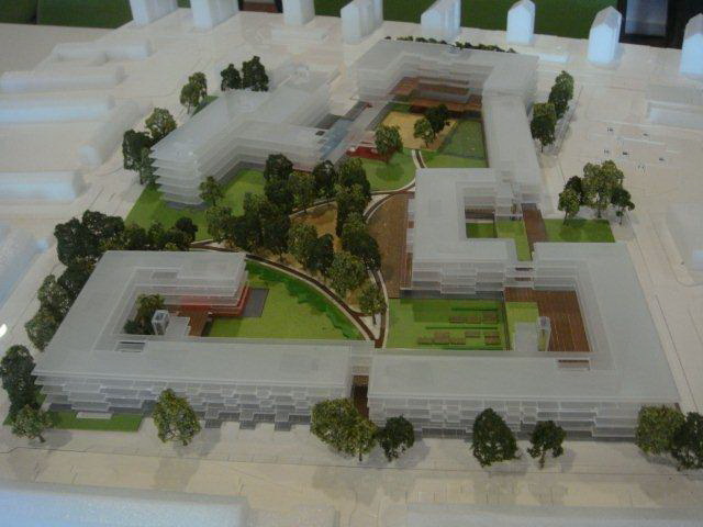 Maquette Meergeneratiewonen voor Hindoestanen